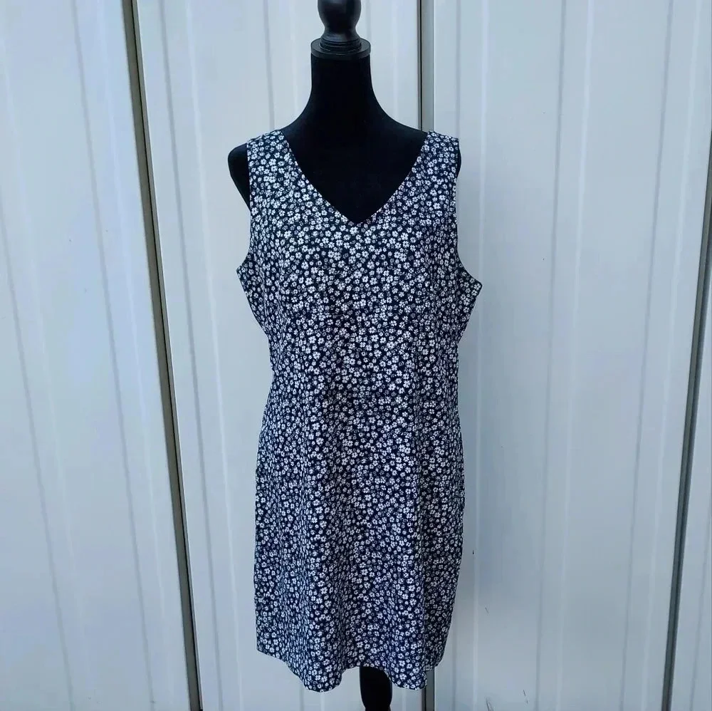 Vintage J. Crew Floral Dress Size P12